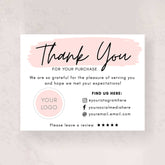 Plantable Pleasing Business Thank You Cards